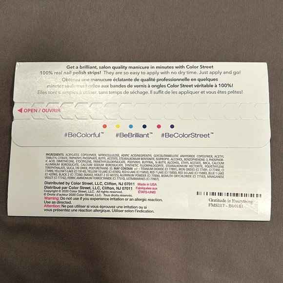 Color Street “Gratitude is Everything” Nail Polish Strips - Picture 2 of 7